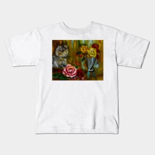 Still Life Kitty Kids T-Shirt